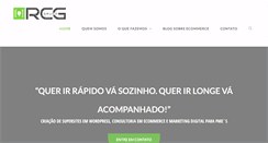 Desktop Screenshot of gruporcg.com.br